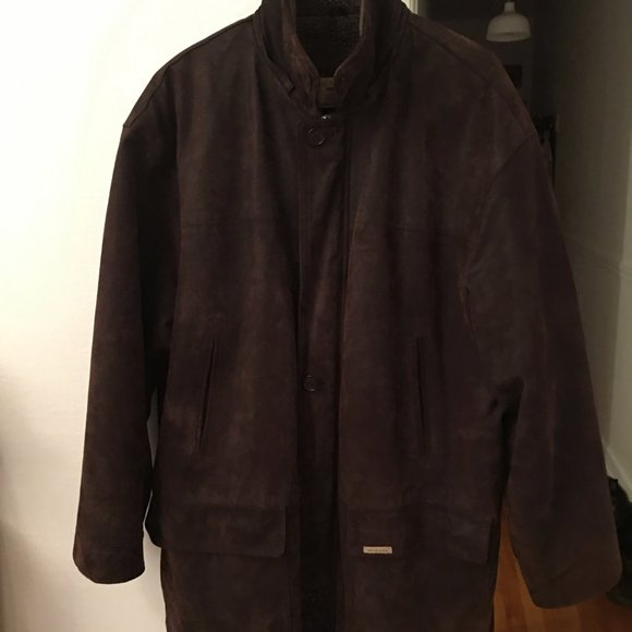 Vintage leather coat - Picture 3 of 7